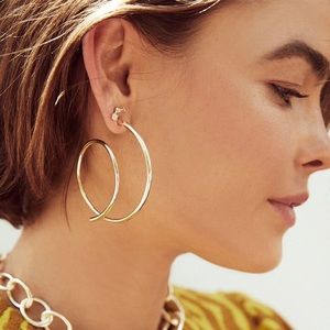 Kendra Scott Gold Myles Hoop